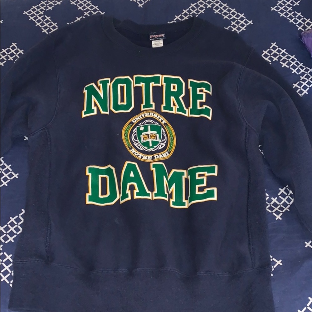 Vintage University of Norte Dame Sweatshirt